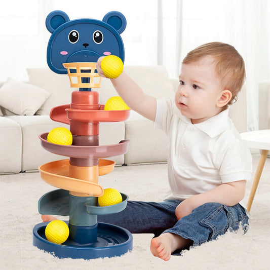 Baby Toys Rolling Ball Pile Tower LEGITASY