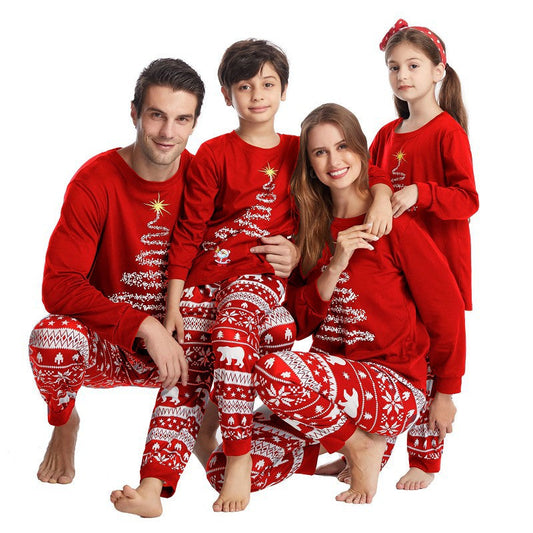 Family Christmas Pajamas Matching Sets Xmas Matching Pjs for Adults Holiday Home Xmas Sleepwear Set Loungewear LEGITASY