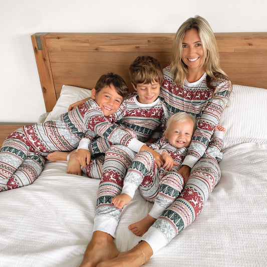 Family Christmas Pjs Matching Sets Baby Christmas Matching Jammies for Adults and Kids Holiday Xmas Sleepwear Set LEGITASY