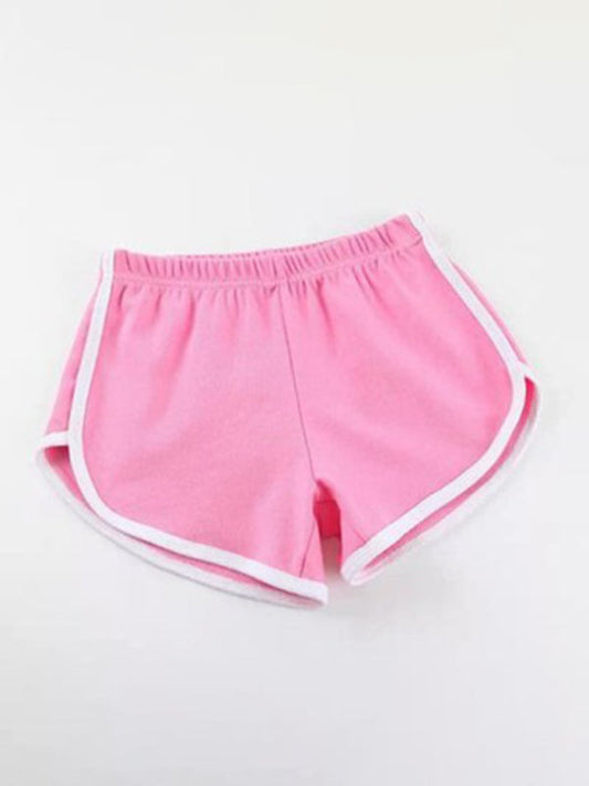 Home casual solid color fashion yoga beach pants candy color hot pants LEGITASY