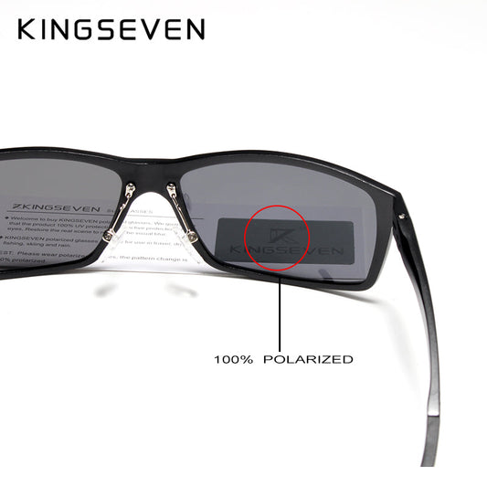 KINGSEVEN Brand Design Fashion Aluminum Magnesium Sunglasses Men Polarized Driving Eyewear LEGITASY