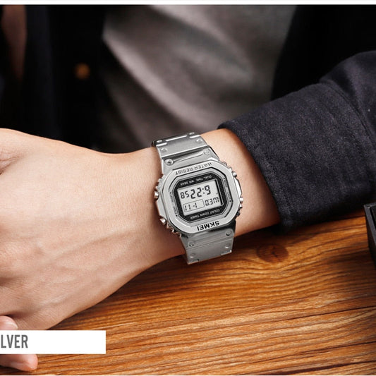 Square Electronic Wristwatch LEGITASY