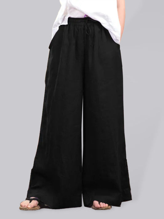 Women's High Waist Linen Pants LEGITASY