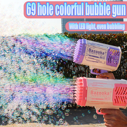 bubble gun bazooka 69 holes LEGITASY